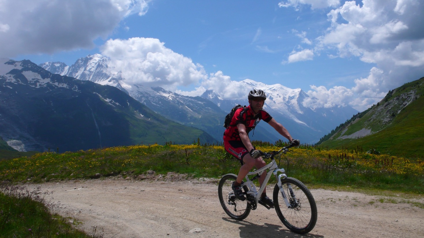 Top of the Col De Balme