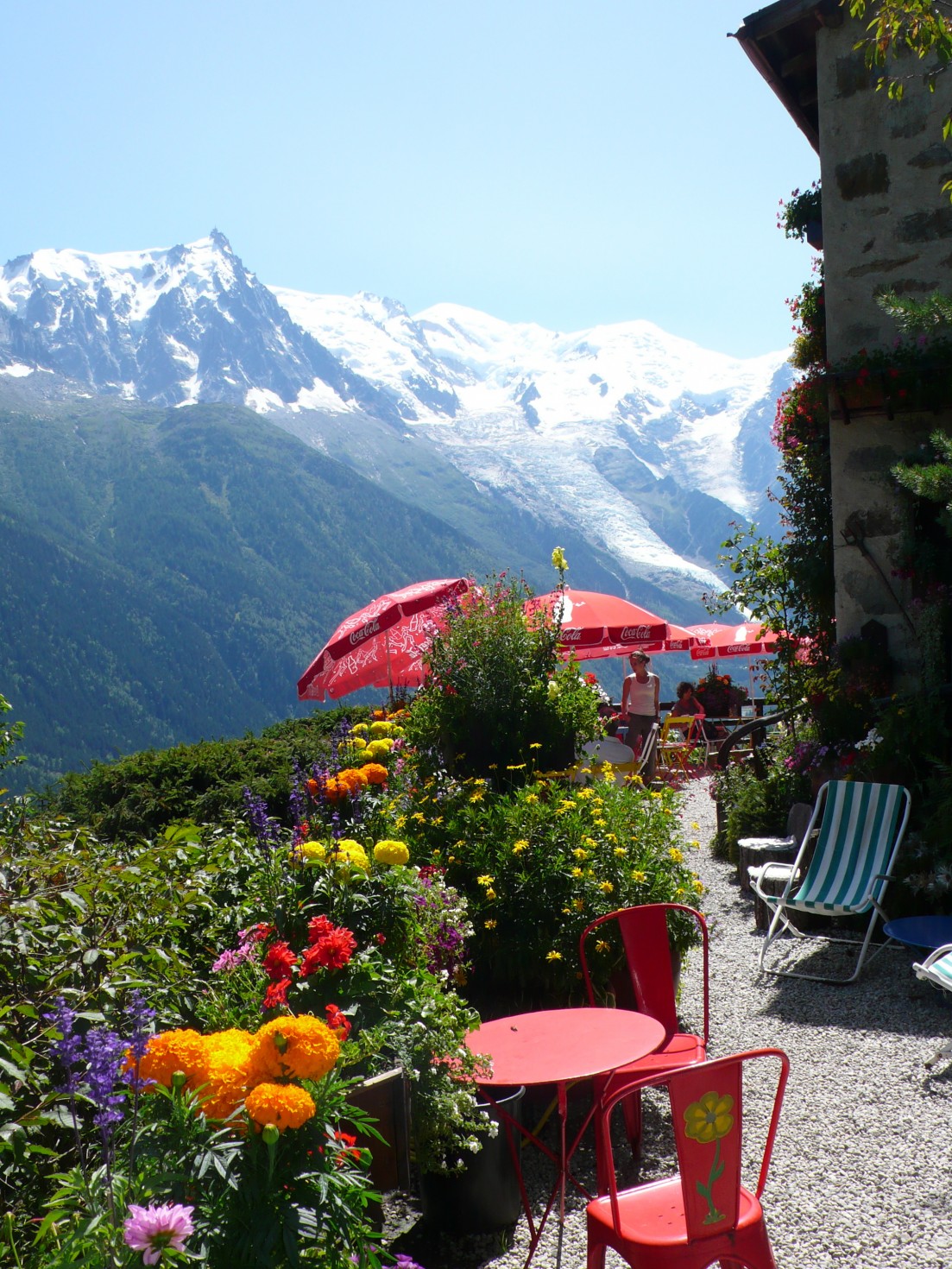 Chalet Floria is a great walk for acclimatisation