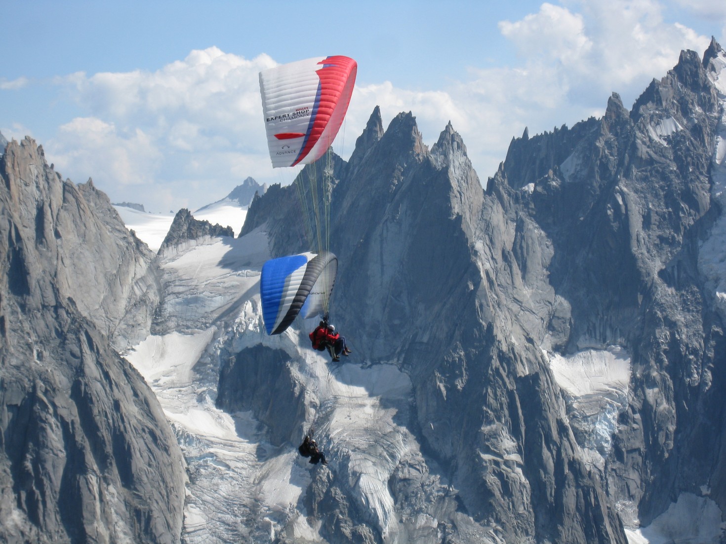 Paragliding in Chamonix for two