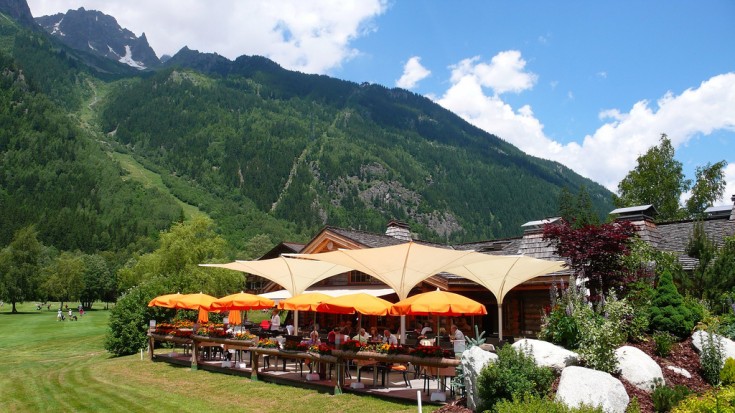 Chamonix Golf club restaurant