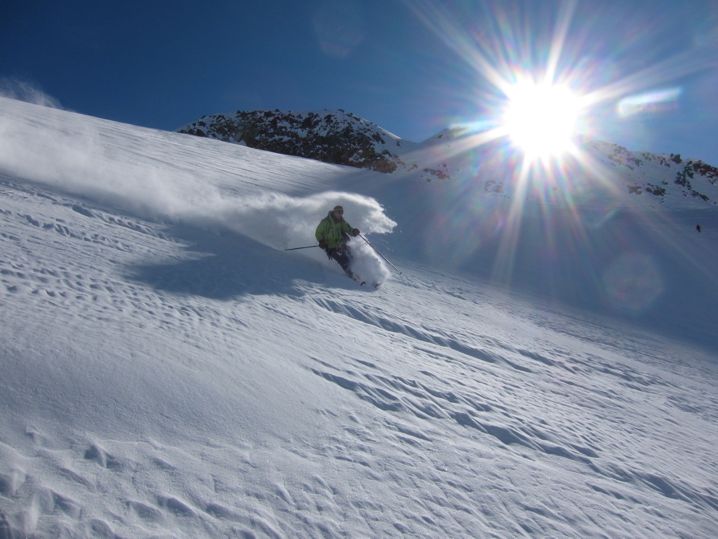 Ski touring - Col de Passon descent