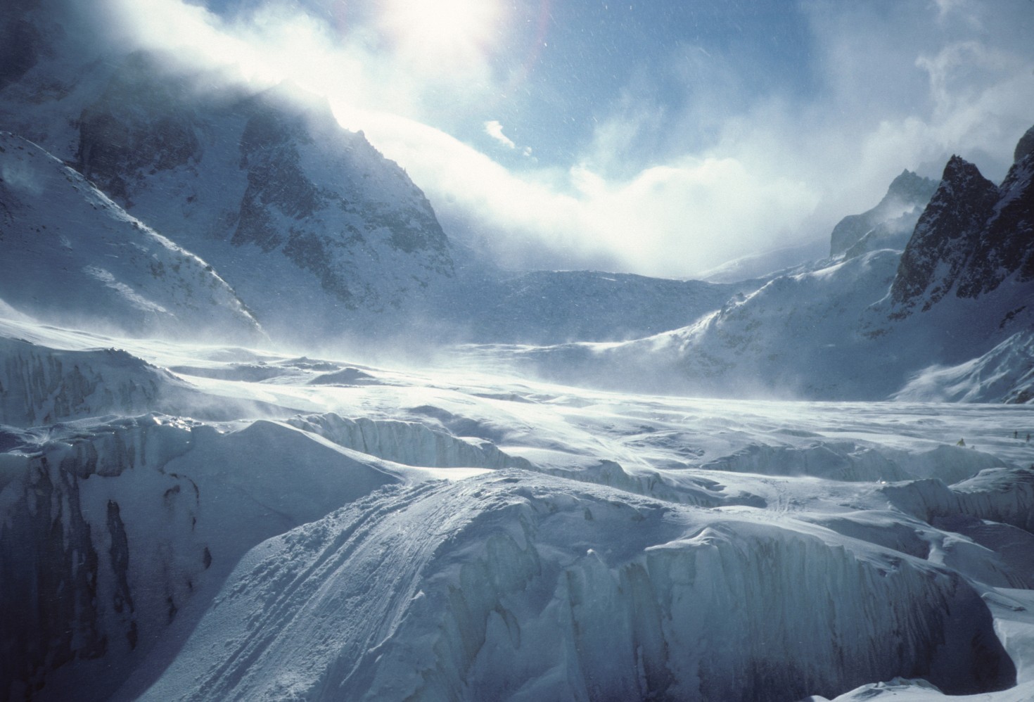 Chamonix off piste - the Vallee Blanche
